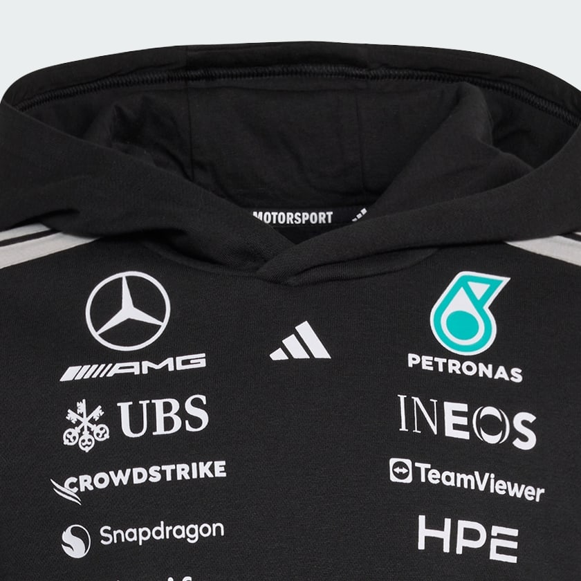 Zwart MERCEDES - AMG PETRONAS FORMULA 1 TEAM DRIVER HOODIE