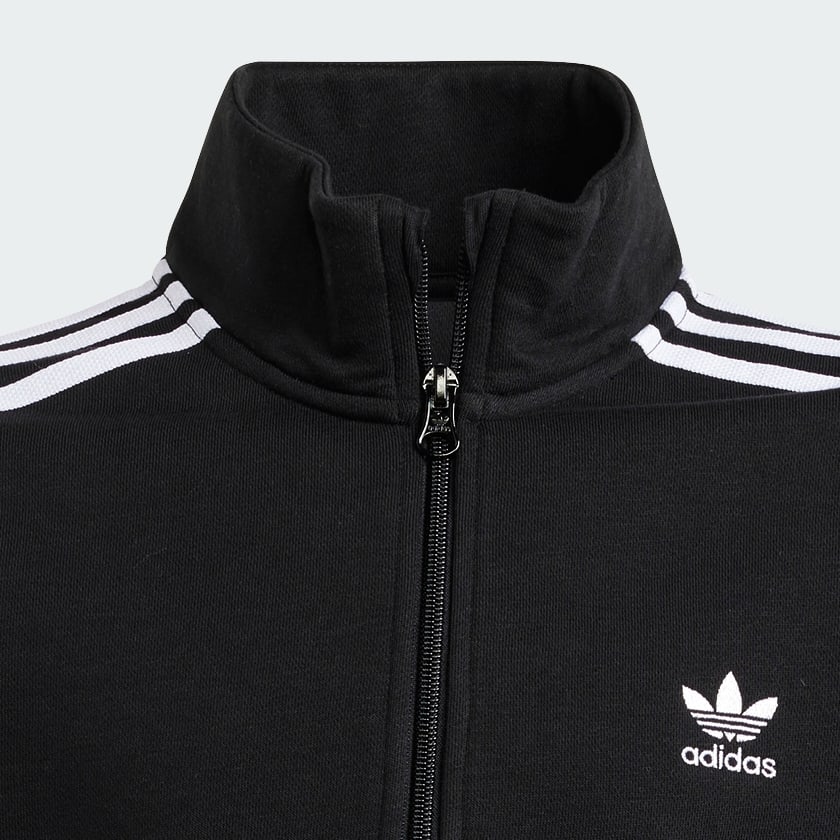 Black Adicolor 1/2 Zip Sweatshirt Kids
