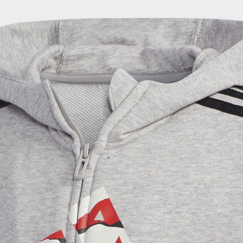 Grey French Terry Hoodie