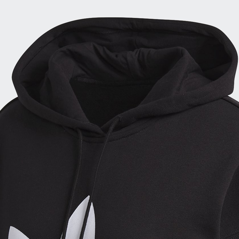 Đen Áo hoodie Ba Lá adidas Adicolor