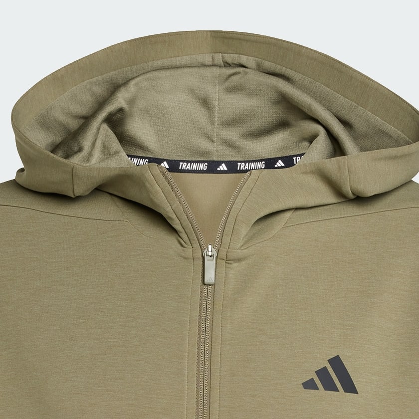 Verde Chaqueta Designed for Training Full-Zip