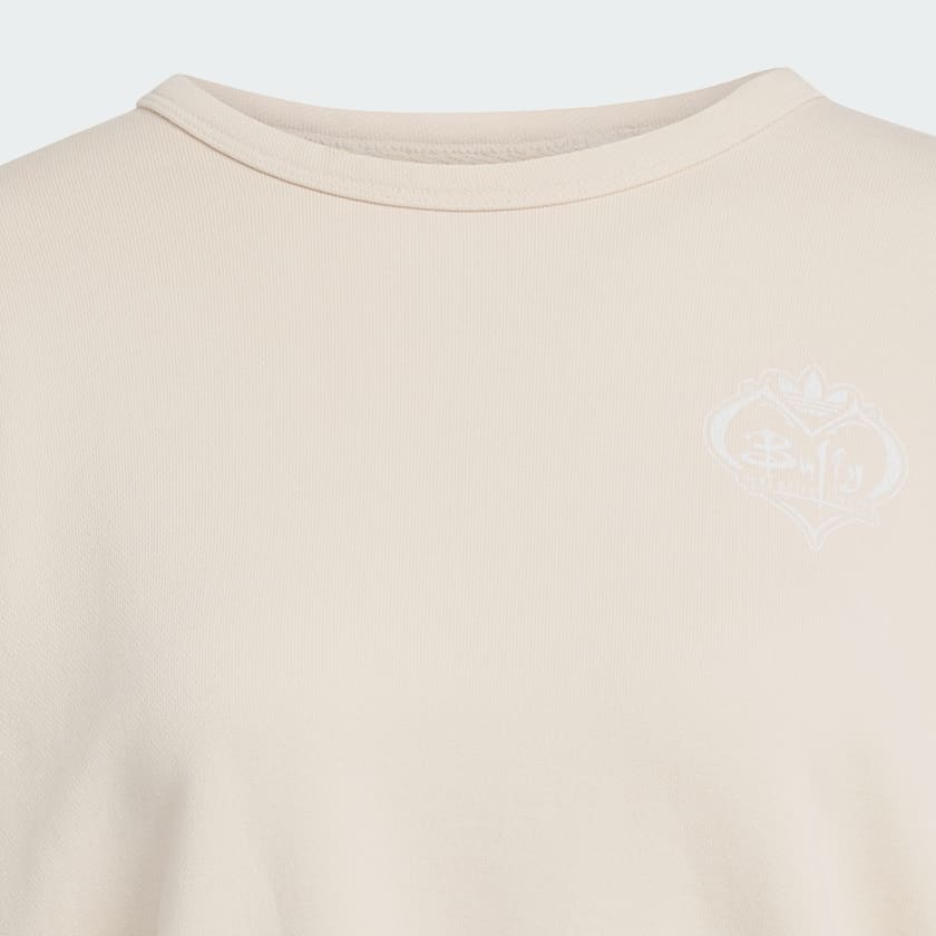 สีเบจ เสื้อคอกลม Adidas 20th Century Fox Disney