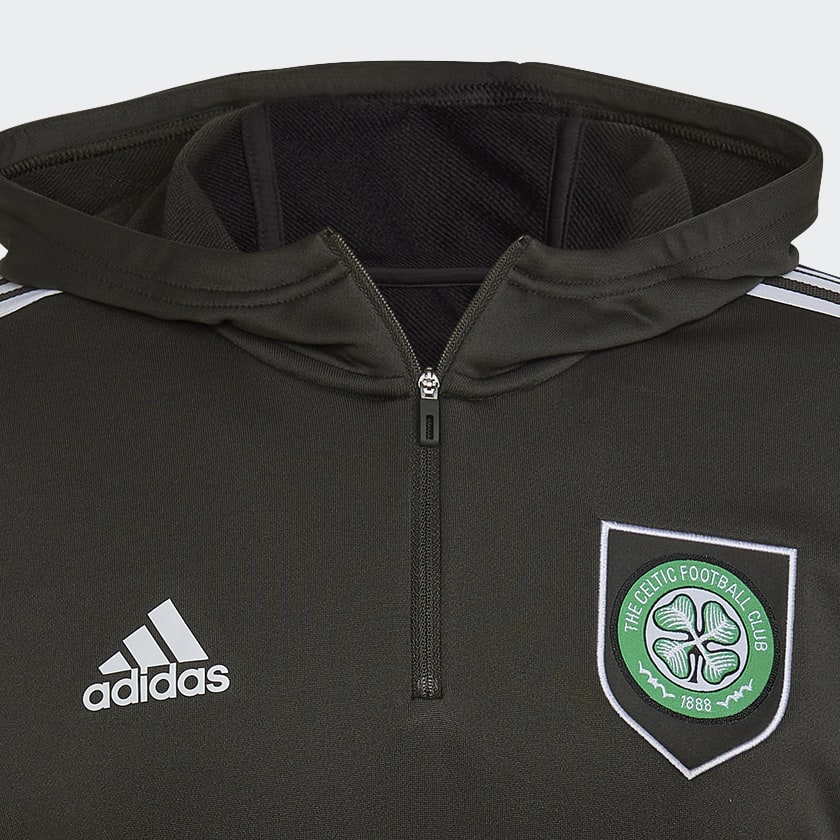 zelená Tepláková bunda Celtic FC Condivo 22 Hooded
