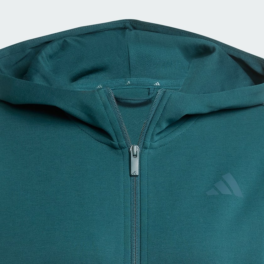 Gronn Future Icons Small Logo Full-Zip Hettegenser