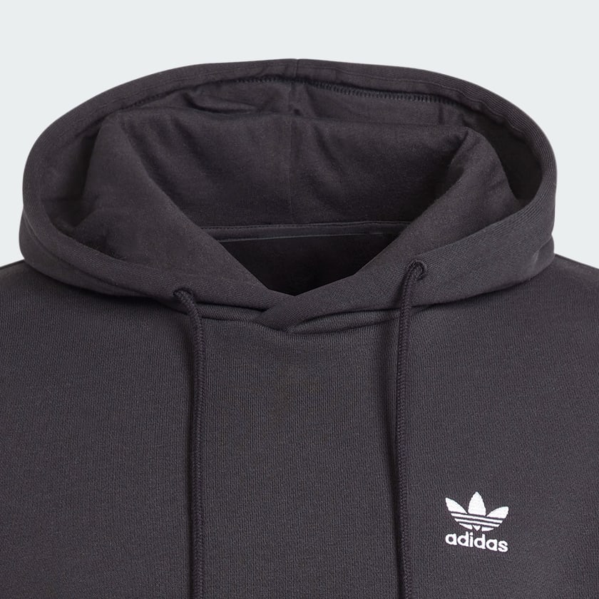 Negro Polera con Capucha Trifolio Essentials