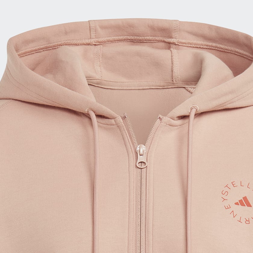 Brun adidas by Stella McCartney Cropped Hoodie