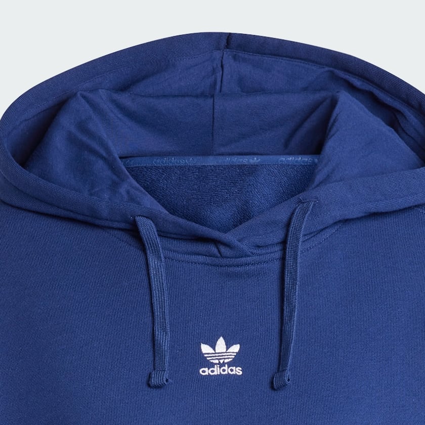 Azul Moletinho Capuz Essentials Loose