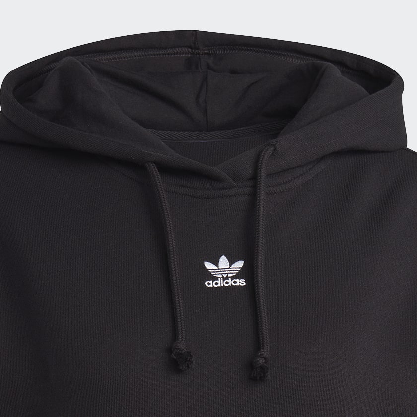 Schwarz adicolor Essentials Regular Hoodie