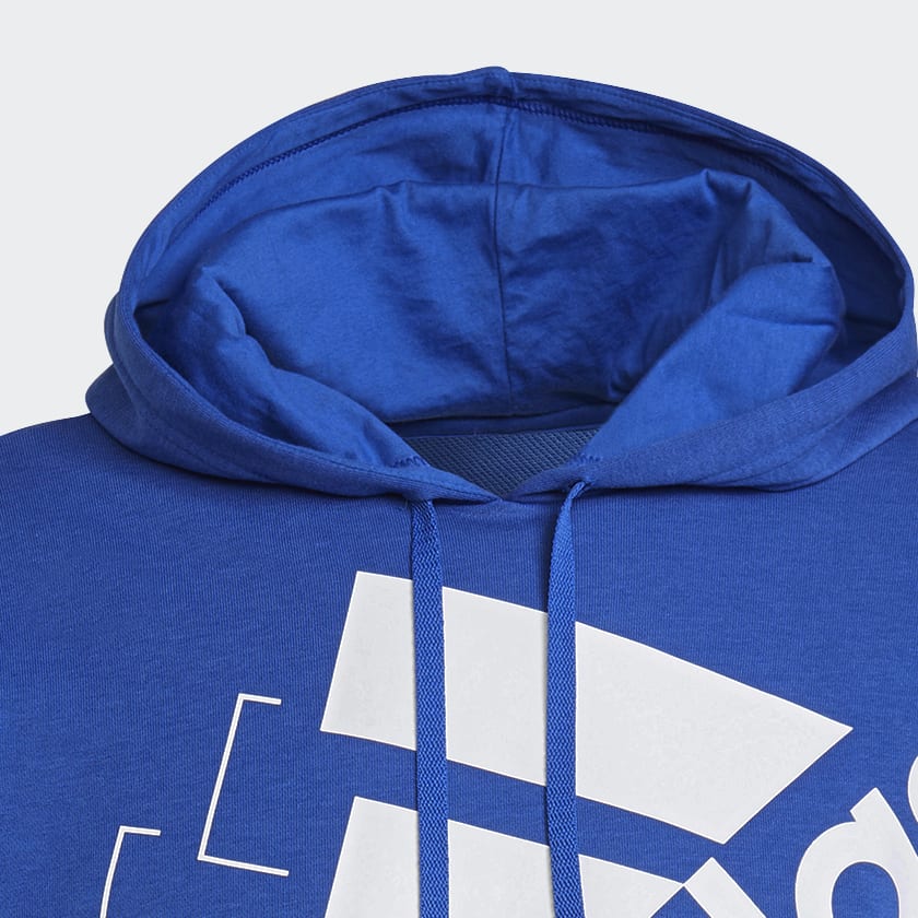 Adidas sport essentials logo hoodie outlet