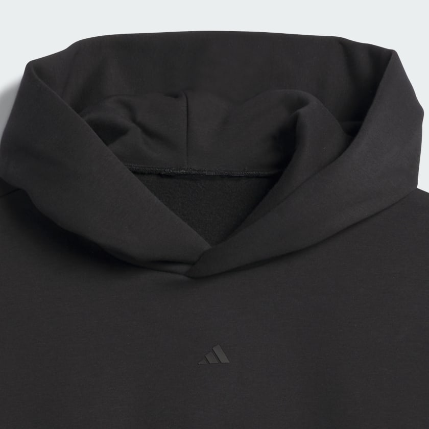 Preto Blusa Moletom Capuz Fleece One Basketball