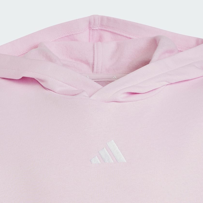 Rosado Polerón con capucha Essentials (Niños)