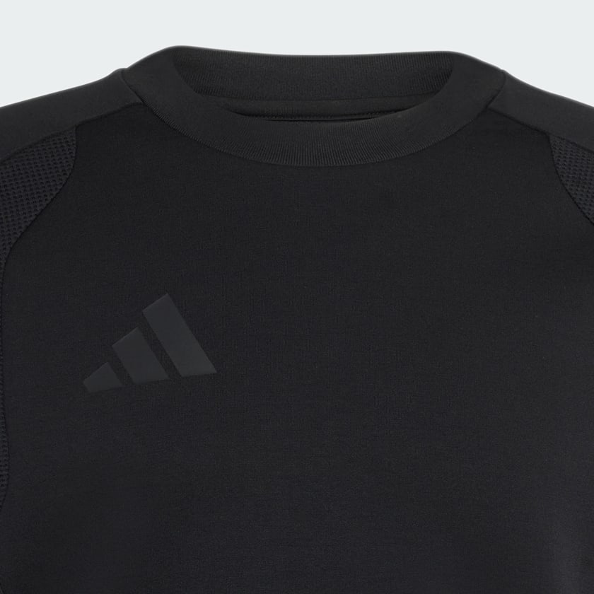 Noir Sweat-shirt Tiro Travel Crew