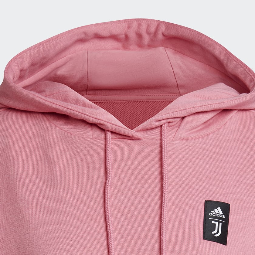 Rosa Camisola com Capuz da Juventus