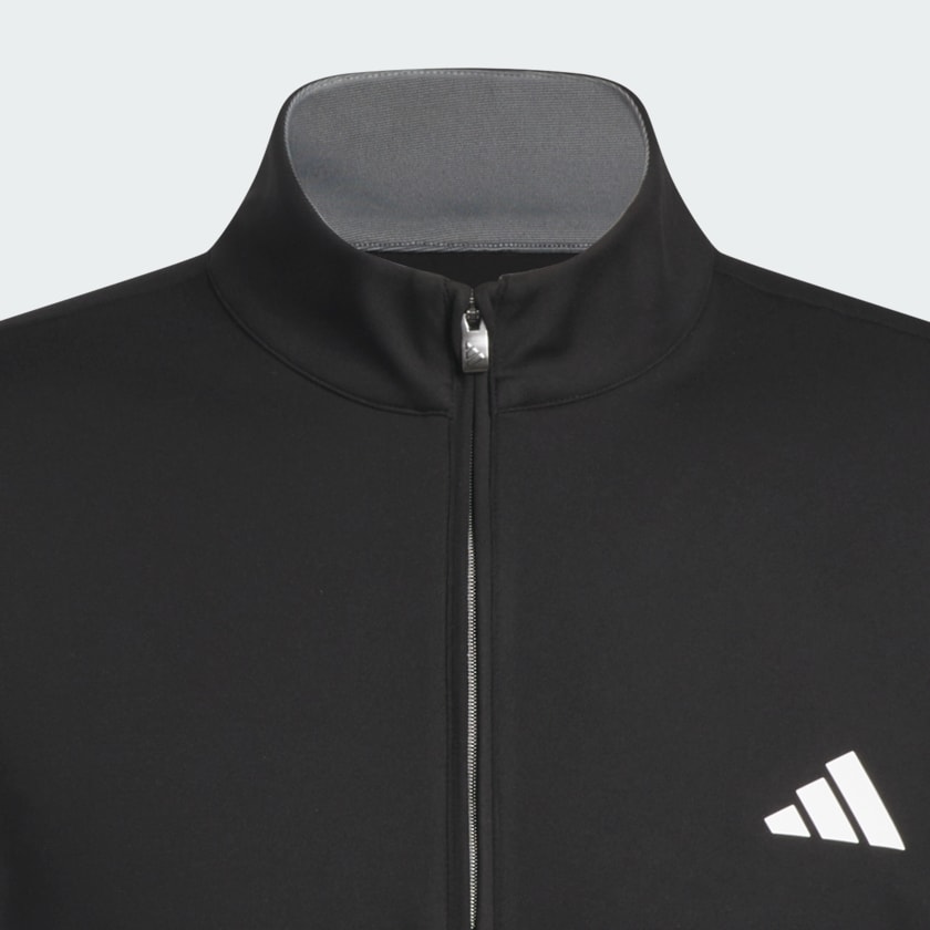 Negro Playera Clásica con Cierre Corto Ultimate365