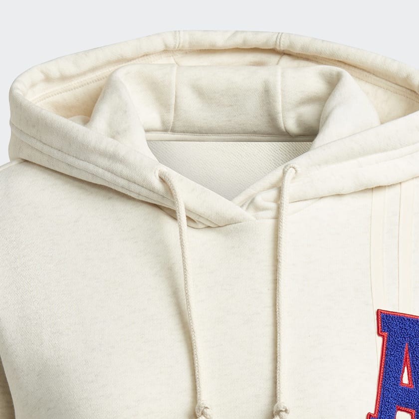 Adidas originals hoodie small logo top