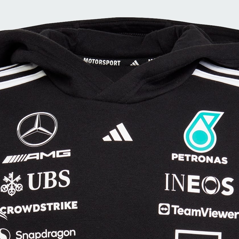 Zwart MERCEDES - AMG PETRONAS FORMULA ONE TEAM HOODIE