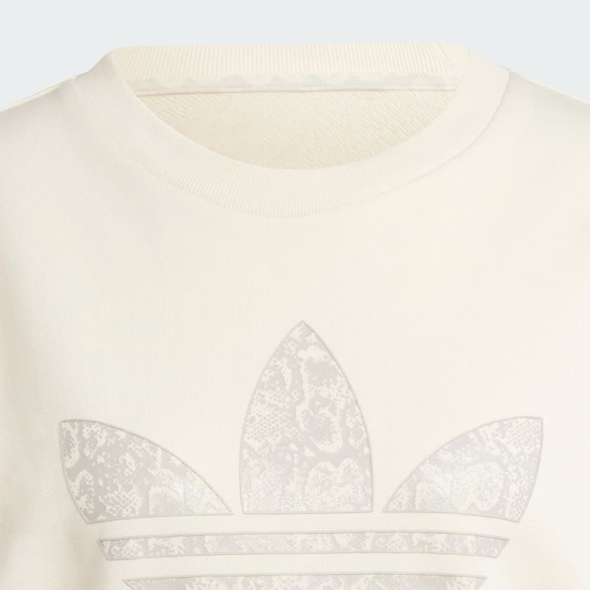 Λευκό Snake Crew Sweatshirt