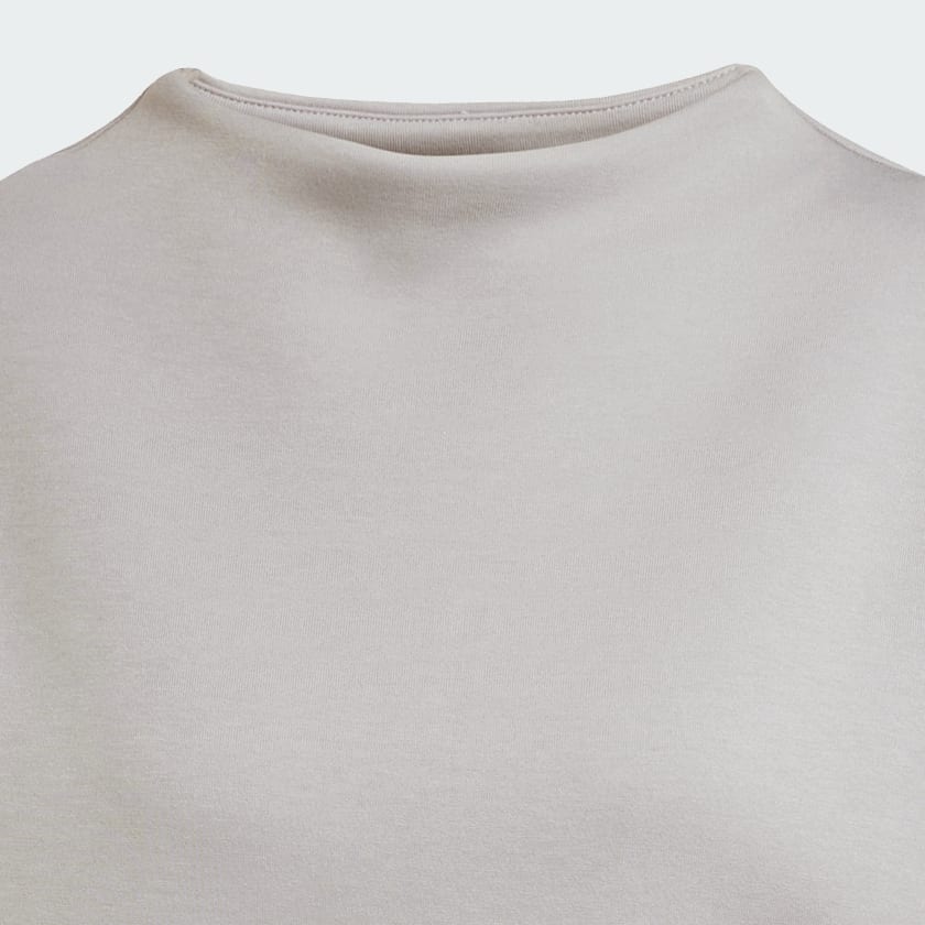 Grey Neuclassics Oversized Mock Neck Sweatshirt