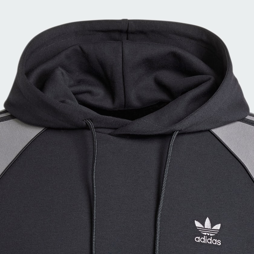 Black Colorblocked SST Hoodie