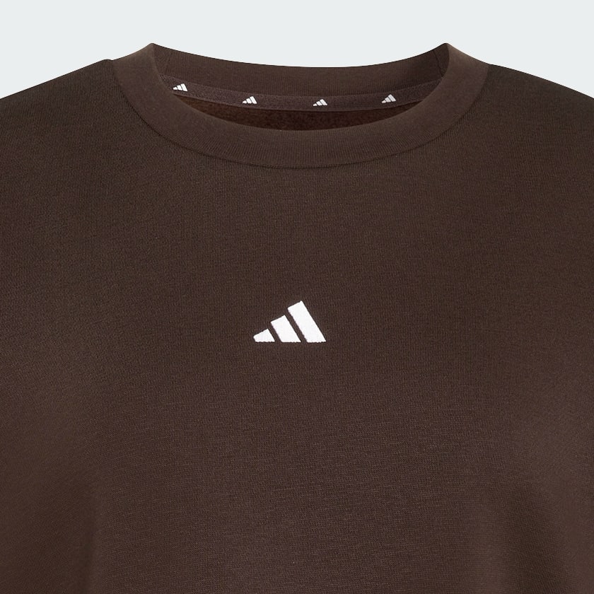 Brown Essentials Small Logo Feelcozy Sweatshirt