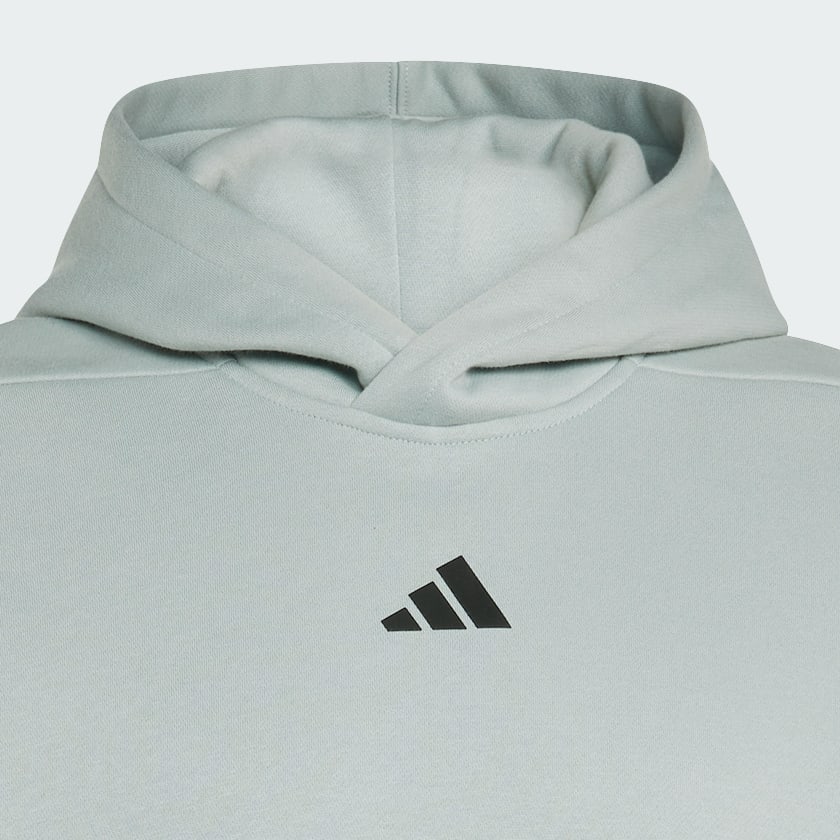 Verde Moletom com capuz Power Oversized