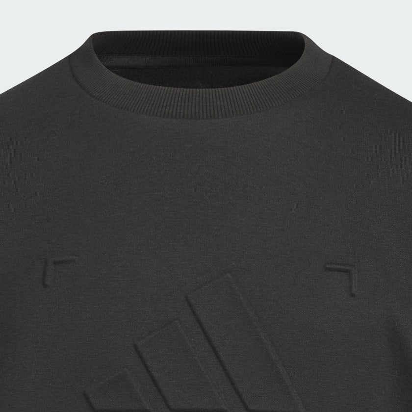 Black 스포츠웨어 웜 니트 크루 키즈