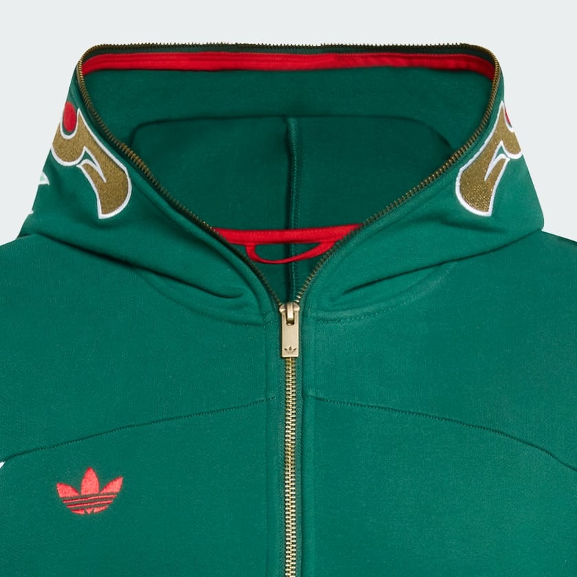 Verde Sudadera con Gorro adidas Originals Selección Nacional de México 26