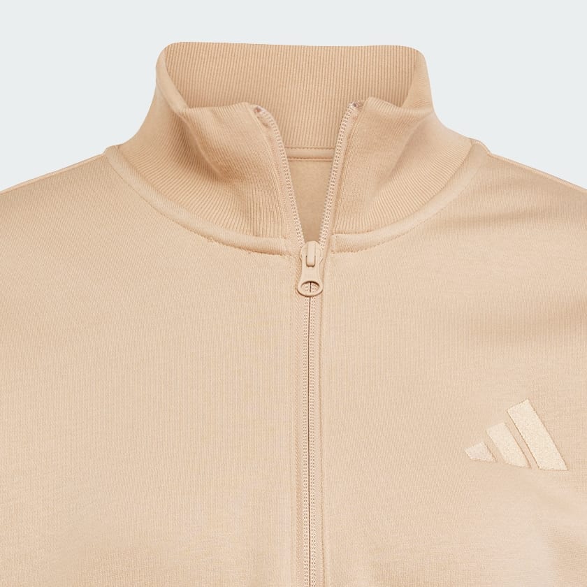 Brown ALL SZN Fleece Loose Quarter-Zip Sweatshirt