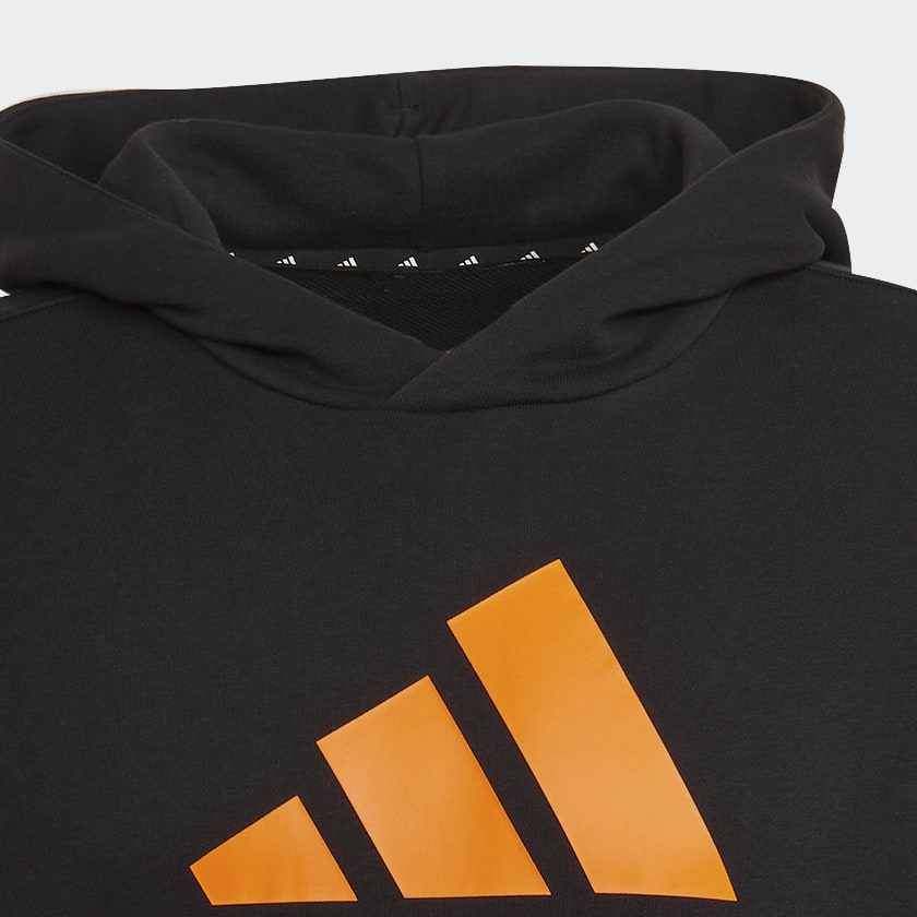 Negro Sudadera con Gorro Future Icons