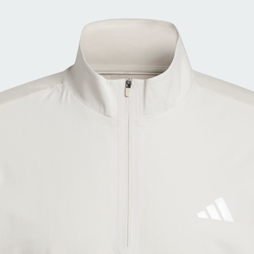 Beige Ultimate365 Tour Quarter-Zip Pullover