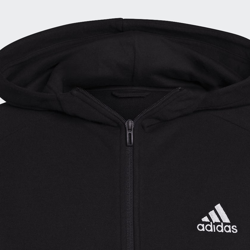 【ADIDAS ORIGINALS】◆FLEECE FULL ZIP HOODIE◆送料無料◆ adidas Men's All Szn Fleece Full-Zip Hoodie, Black, XS