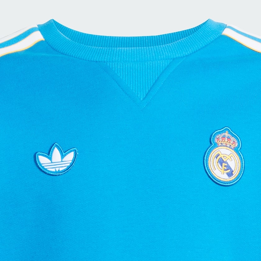 Blau Real Madrid Terrace Icons Sweatshirt
