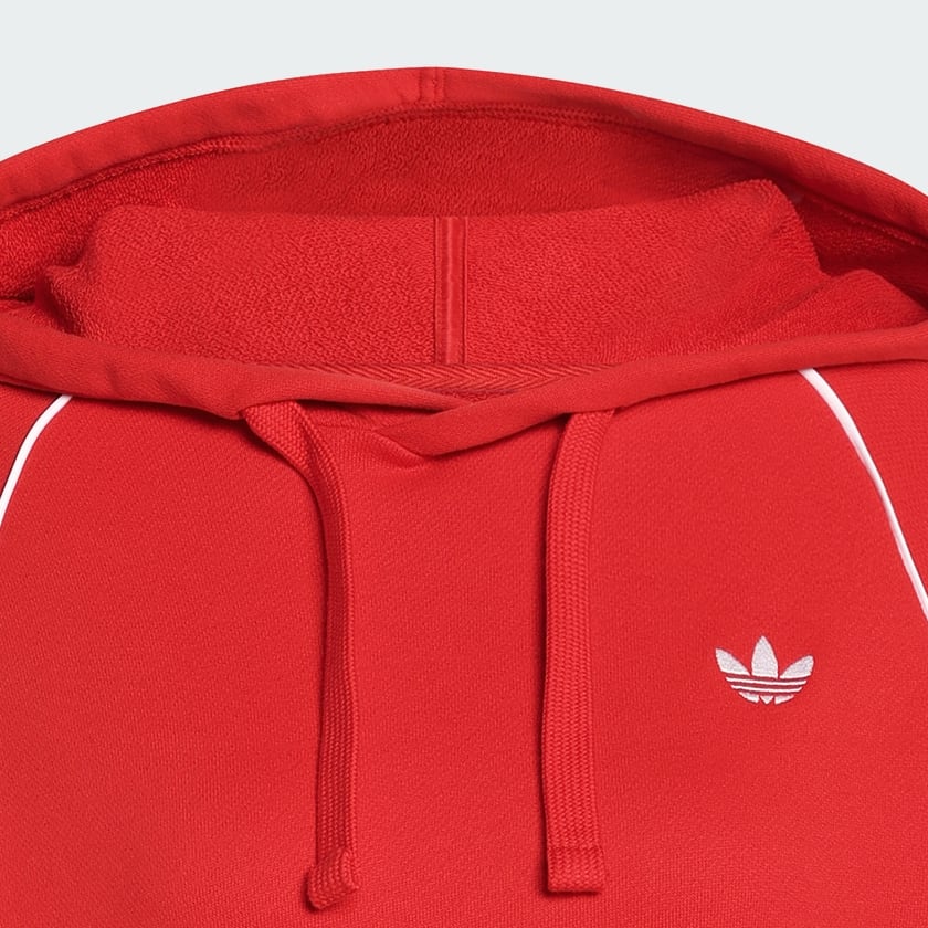 Rojo buzo con capucha SST