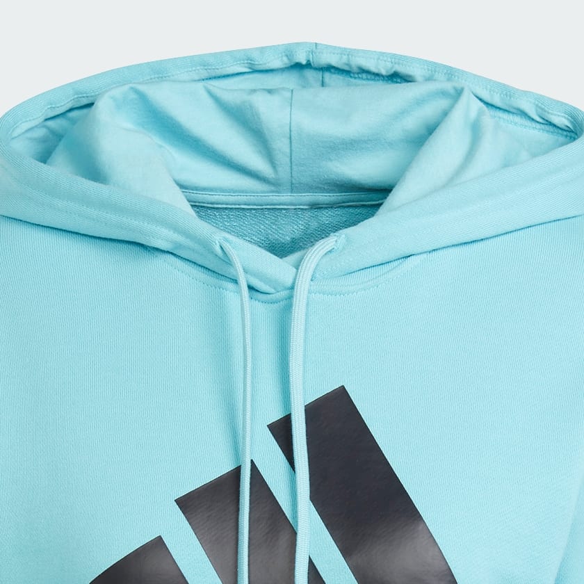 Azul Sudadera con Gorro Essentials Logo Grande