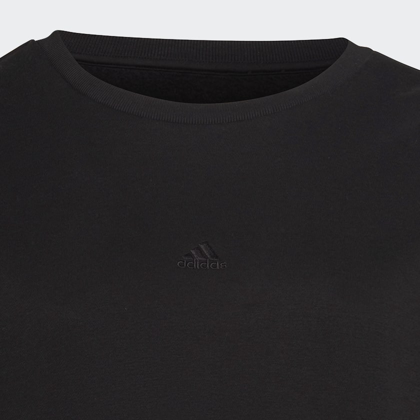 Μαύρο ALL SZN Fleece Sweatshirt (Plus Size)
