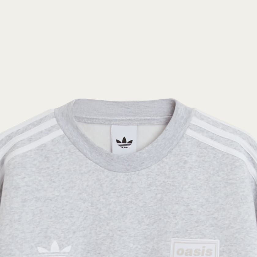 grijs TOUR OVERSIZED CREW