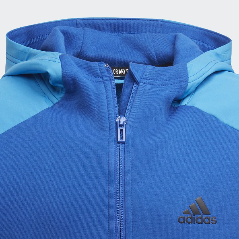 Azul Chaqueta con capucha Designed for Gameday