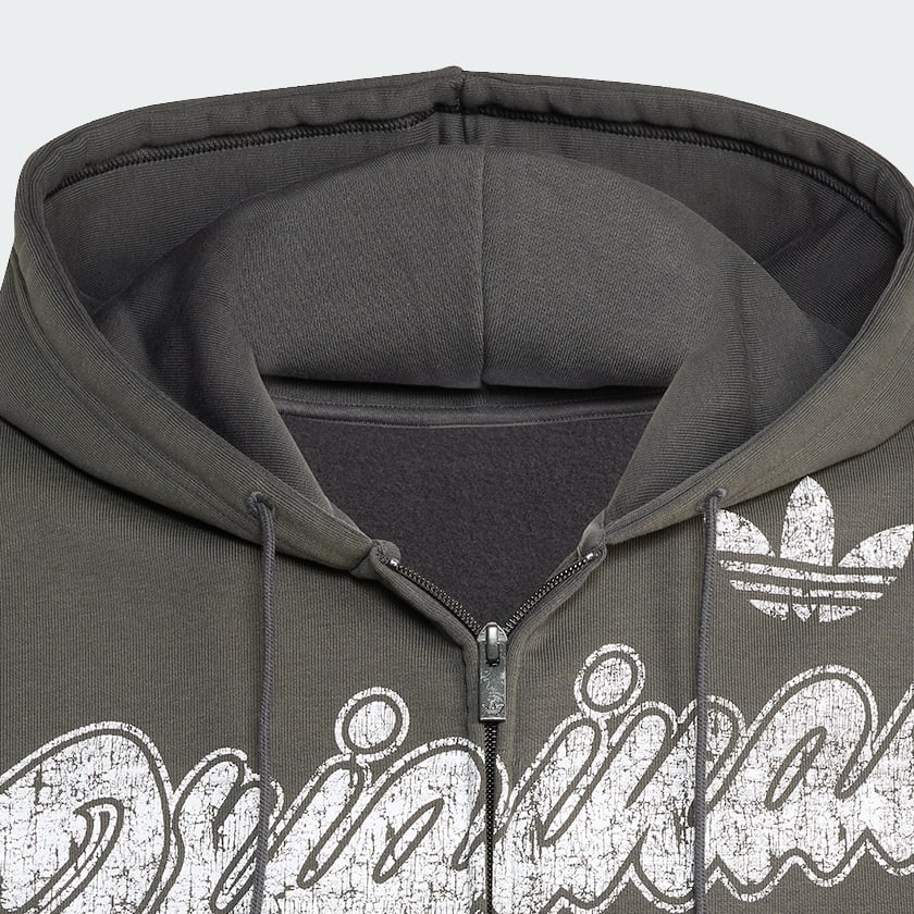 gris HAUT ZIP INTÉGRAL GRAPHIQUE ORIGINALS DEPT.