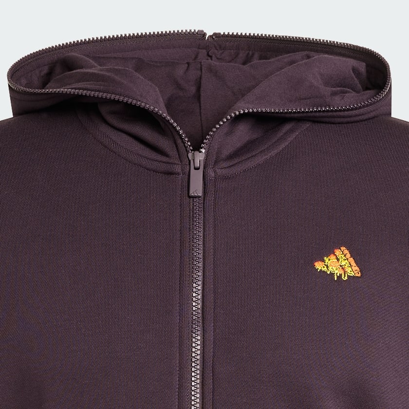 Purple adidas X Fortnite Zip Hoodie