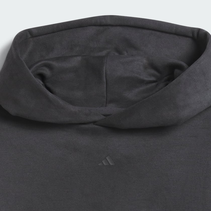 Plomo Polera con Capucha Basketball Sueded