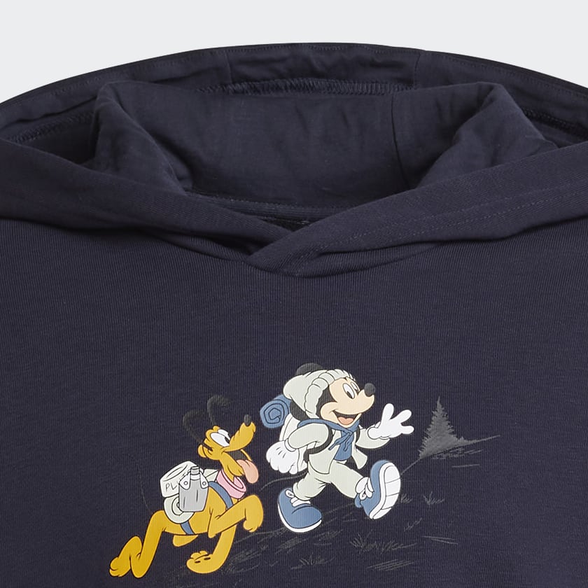Bleu Sweat-shirt à capuche Disney Mickey and Friends