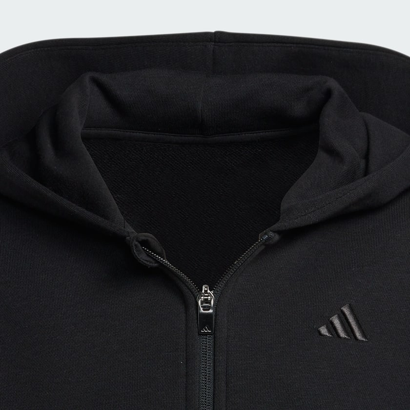 Black ALL SZN Full-Zip Hoodie