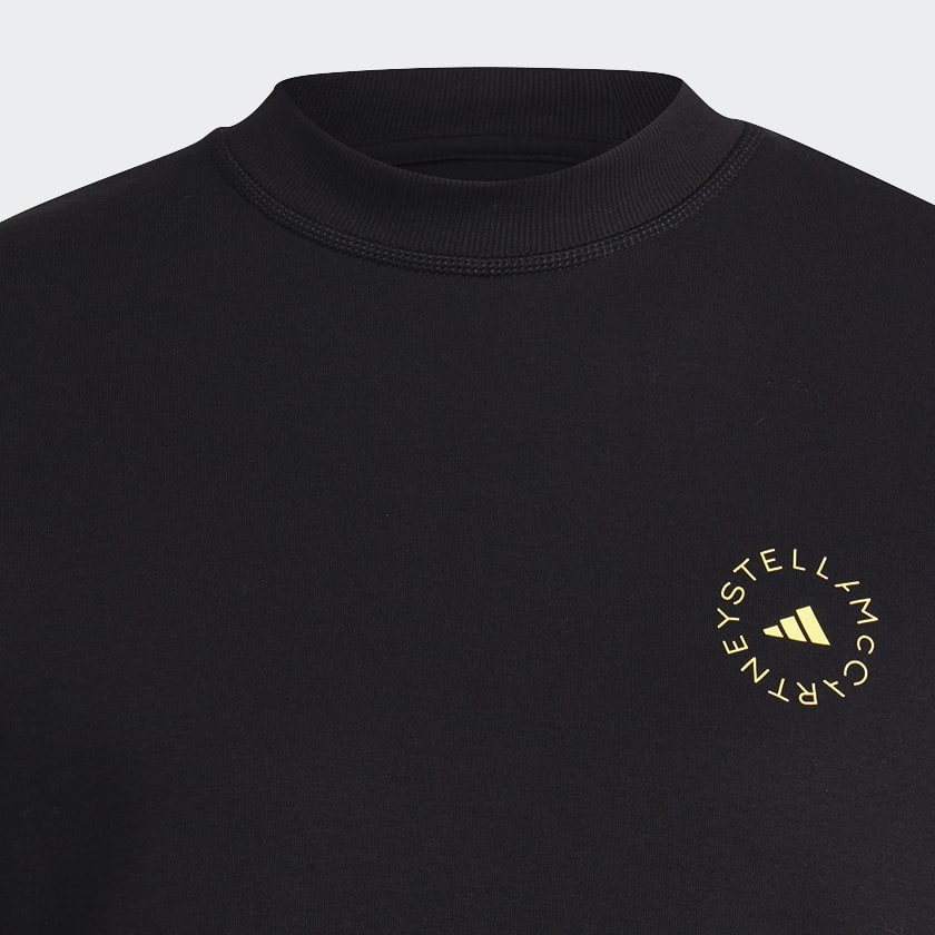 Nero Felpa adidas by Stella McCartney Sportswear