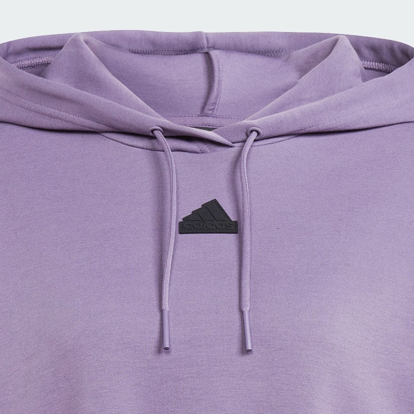 Purple Future Icons 3-Stripes Hoodie