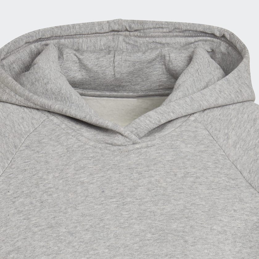 Cinzento Camisola com Capuz em Fleece Boyfriend ALL SZN