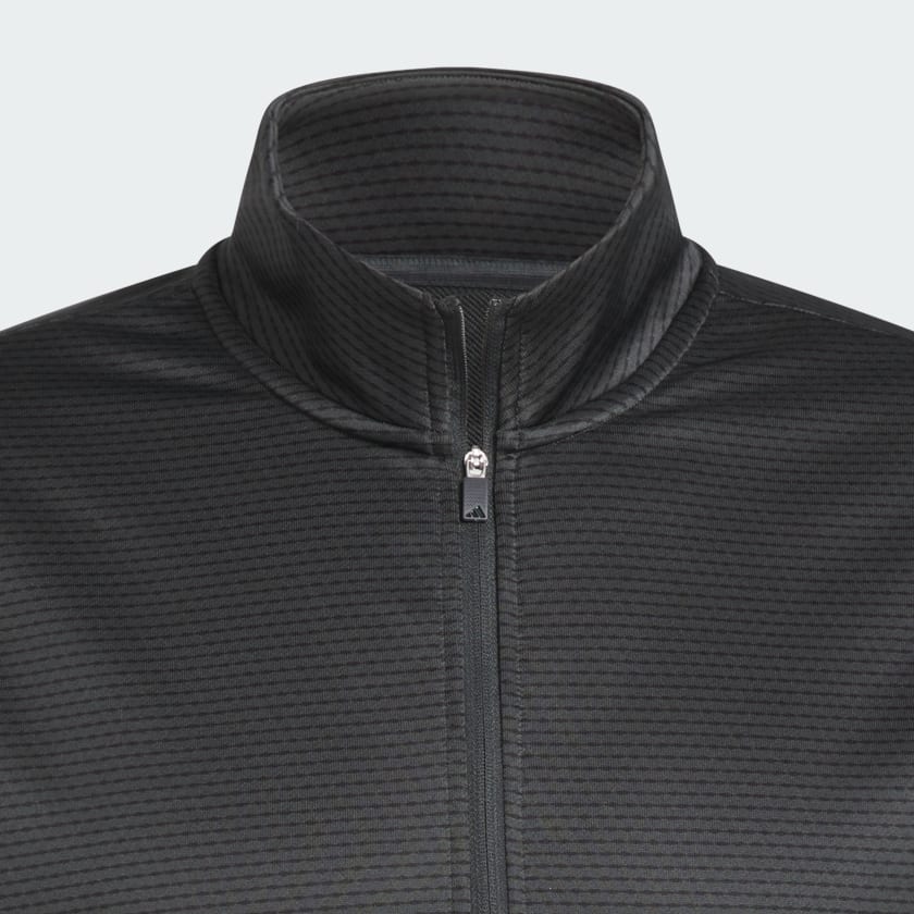 Gris buzo Performance Cierre Corto Estampado