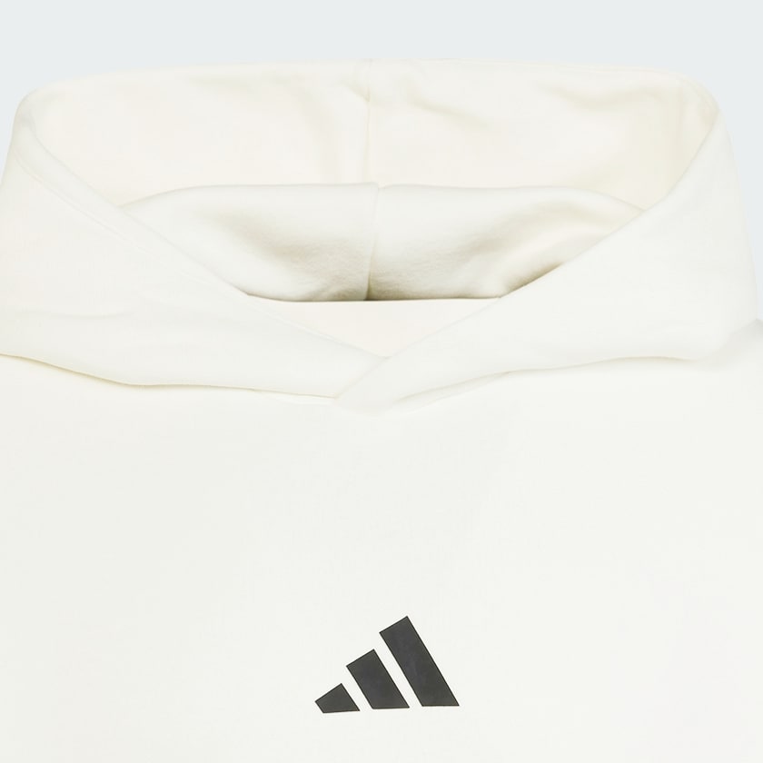 White ALL SZN Fleece Graphic Hoodie