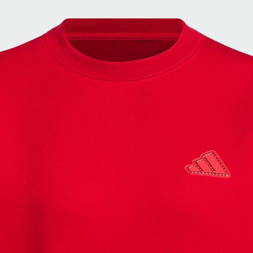 สีแดง สเวตเตอร์คอกลม CNY