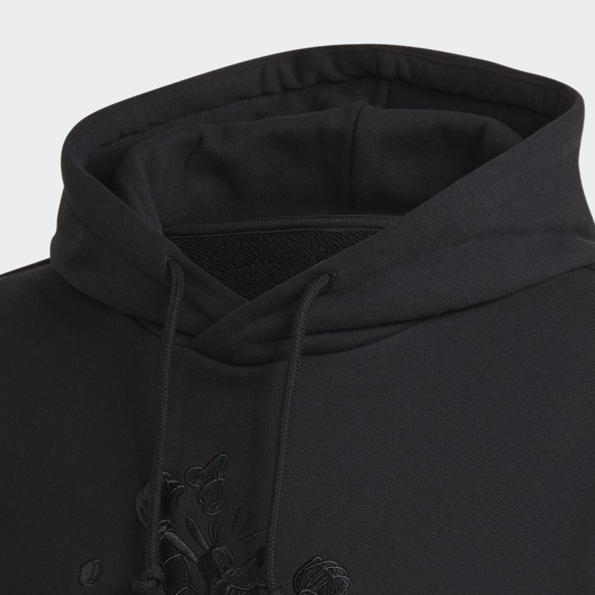 Adidas hoodie discount upside down logo