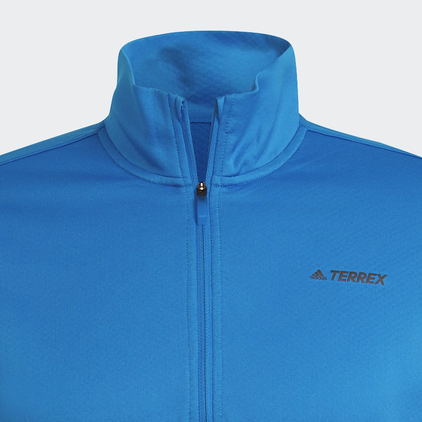 Blue Terrex Everyhike Half-Zip Fleece Jacket